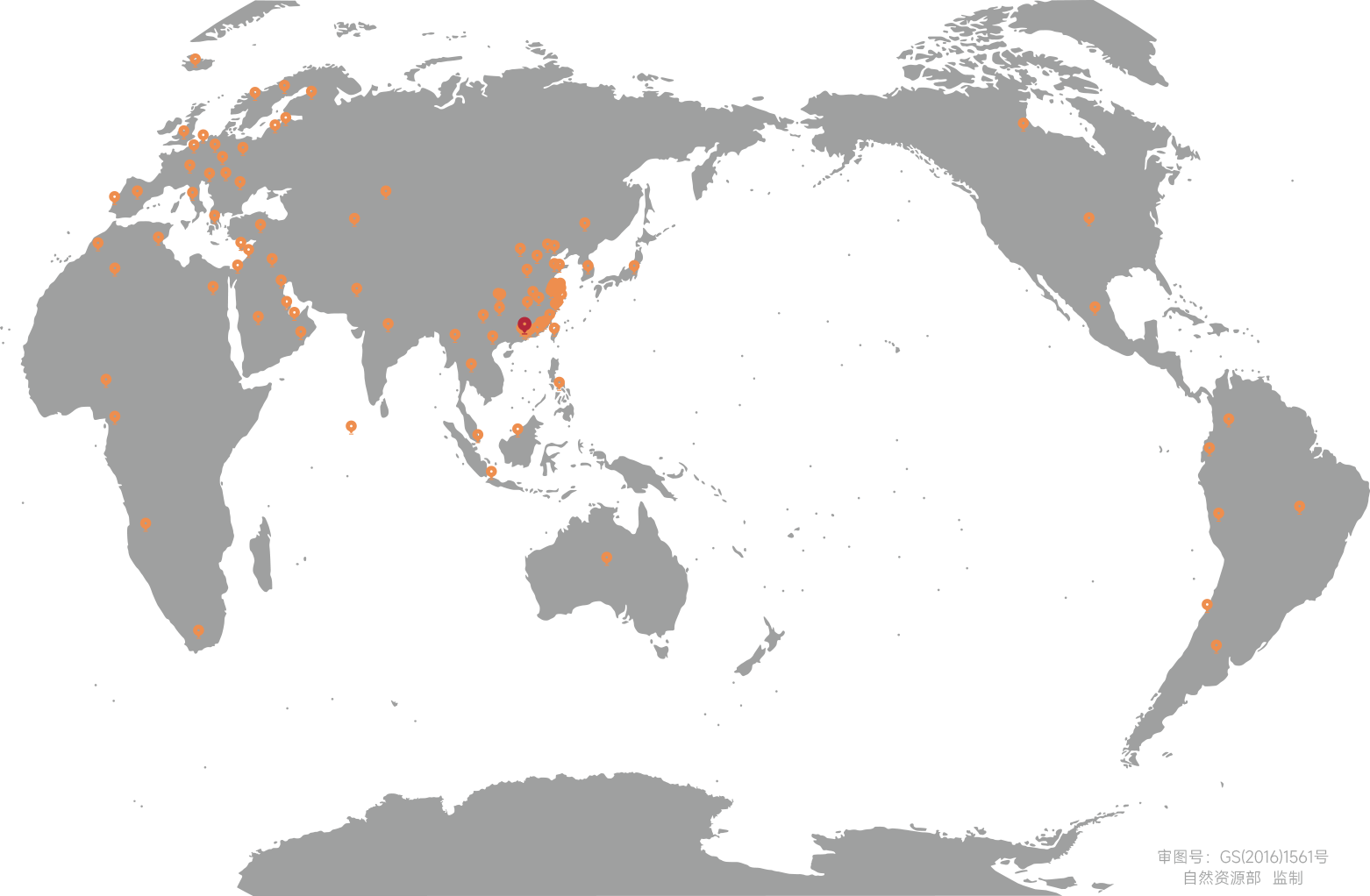 <p>公司總部：中國(guó)&middot;廣州<br />辦事處：北京、上海、武漢</p>