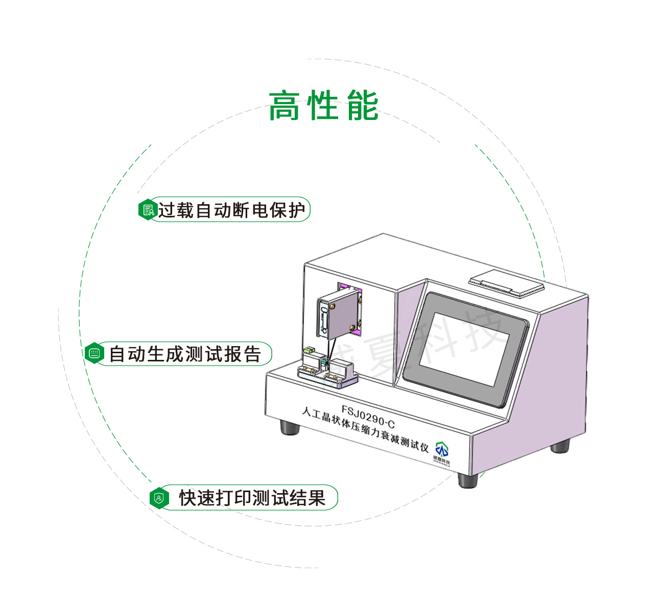 YY0290人工晶狀體壓縮力衰減測(cè)試儀